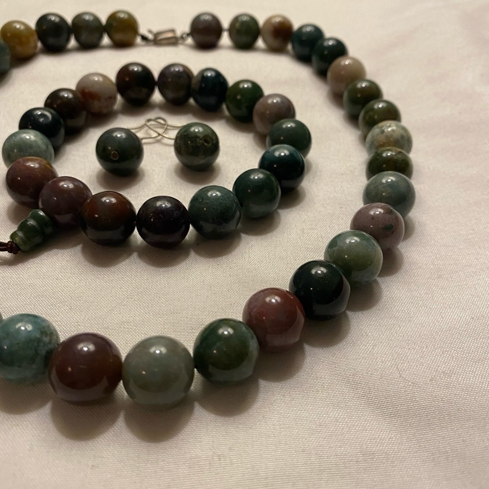 Jade Jewelry Set